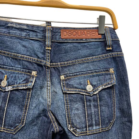 NWT Dsquared2 Flare Leg Jeans Women’s Size 38 (2 US) - Picture 9 of 11